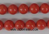 CSB102 15.5 inches 12mm round shell pearl beads wholesale