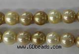 CSB1069 15.5 inches 10mm round mixed color shell pearl beads