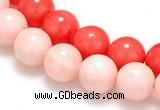 CSB11 16 inches 8mm round shell pearl beads Wholesale