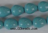 CSB112 15.5 inches 11*15mm teardrop shell pearl beads wholesale