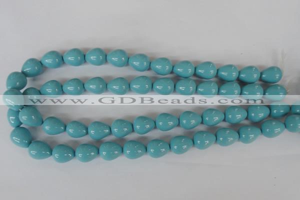 CSB112 15.5 inches 11*15mm teardrop shell pearl beads wholesale