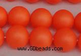 CSB1312 15.5 inches 8mm matte round shell pearl beads wholesale