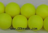 CSB1318 15.5 inches 10mm matte round shell pearl beads wholesale