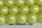 CSB1389 15.5 inches 12mm matte round shell pearl beads wholesale