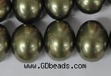 CSB167 15.5 inches 15*18mm – 16*19mm oval shell pearl beads