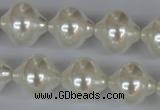 CSB175 15.5 inches 16*17mm lantern shape shell pearl beads