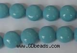 CSB183 15.5 inches 12mm flat round shell pearl beads wholesale