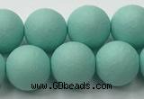 CSB2553 15.5 inches 10mm round matte wrinkled shell pearl beads