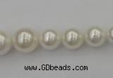 CSB400 15.5 inches 8mm - 16mm round shell pearl beads