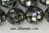 CSB4024 15.5 inches 12mm ball abalone shell beads wholesale