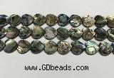 CSB4114 15.5 inches 14mm heart abalone shell beads wholesale