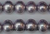 CSB815 15.5 inches 13*15mm oval shell pearl beads wholesale