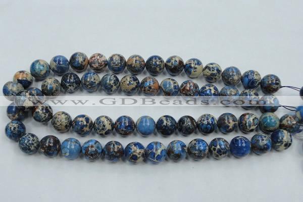 CSE214 15.5 inches 16mm round dyed natural sea sediment jasper beads