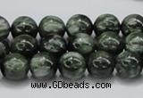 CSH03 15.5 inches 10mm round natural seraphinite gemstone beads