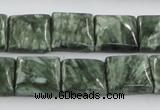 CSH11 15.5 inches 14*14mm square natural seraphinite beads