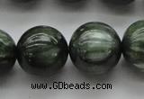 CSH203 15.5 inches 10mm round AA grade natural seraphinite beads