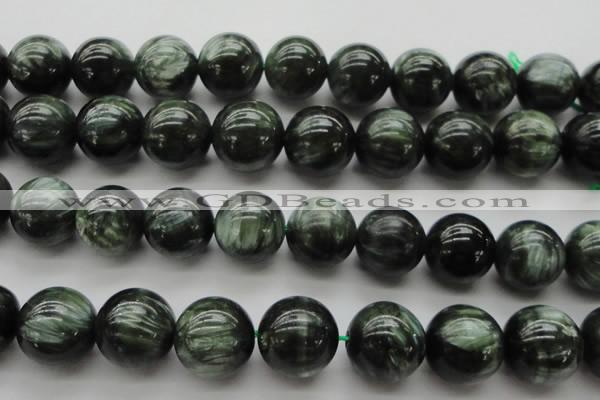 CSH205 15.5 inches 14mm round AA grade natural seraphinite beads