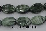 CSH50 15.5 inches 15*20mm oval natural seraphinite gemstone beads