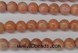 CSM03 15.5 inches 8mm round salmon stone beads wholesale