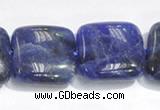 CSO06 15.5 inches 8mm square A grade sodalite beads wholesale