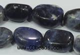 CSO100 15.5 inches 18*25mm freeform sodalite gemstone beads