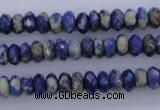 CSO32 15.5 inches 4*8mm faceted rondelle sodalite gemstone beads