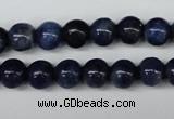 CSO401 15.5 inches 6mm round dyed sodalite gemstone beads