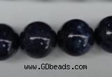 CSO408 15.5 inches 20mm round dyed sodalite gemstone beads