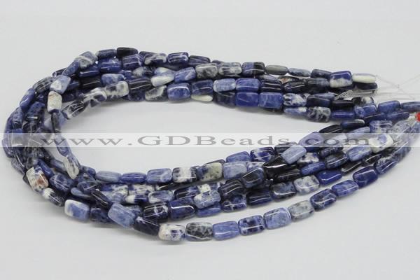 CSO45 15.5 inches 8*12mm rectangle sodalite gemstone beads wholesale