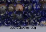 CSO512 15.5 inches 8mm round orange sodalite beads wholesale