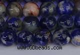 CSO513 15.5 inches 10mm round orange sodalite beads wholesale