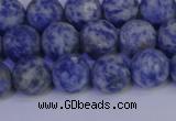 CSO532 15.5 inches 8mm round matte African sodalite beads wholesale