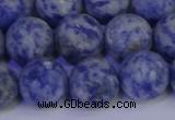 CSO535 15.5 inches 14mm round matte African sodalite beads wholesale