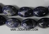 CSO54 15.5 inches 13*18mm rice sodalite gemstone beads