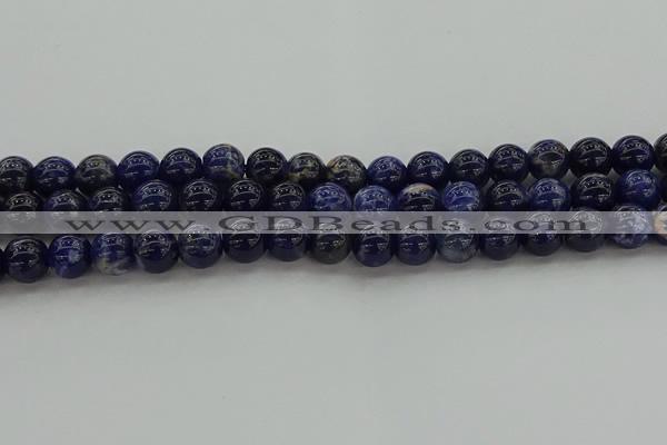 CSO634 15.5 inches 10mm round sodalite gemstone beads wholesale