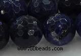 CSO648 15.5 inches 18mm faceted round sodalite gemstone beads