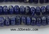 CSO651 15.5 inches 4*6mm rondelle sodalite gemstone beads