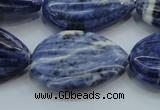 CSO83 15.5 inches 20*30mm teardrop sodalite gemstone beads wholesale