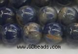 CSO832 15.5 inches 8mm round orange sodalite beads wholesale