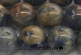 CSO834 15.5 inches 12mm round orange sodalite beads wholesale