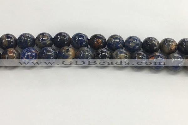 CSO835 15.5 inches 14mm round orange sodalite beads wholesale