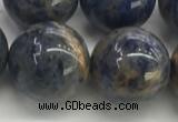 CSO837 15.5 inches 18mm round orange sodalite beads wholesale