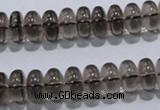 CSQ107 15.5 inches 6*12mm rondelle grade AA natural smoky quartz beads