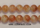 CSS17 15.5 inches 10mm round natural sunstone beads wholesale