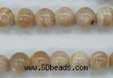 CSS201 15.5 inches 10mm round natural sunstone beads