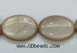 CSS206 15.5 inches 18*25mm oval natural sunstone beads