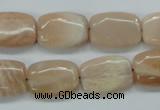 CSS211 15.5 inches 13*18mm rectangle natural sunstone beads