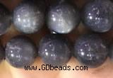 CSS317 15.5 inches 10mm round black sunstone gemstone beads