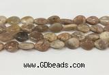 CSS408 15.5 inches 13*18mm flat teardrop sunstone beads wholesale