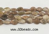 CSS409 15.5 inches 15*20mm flat teardrop sunstone beads wholesale